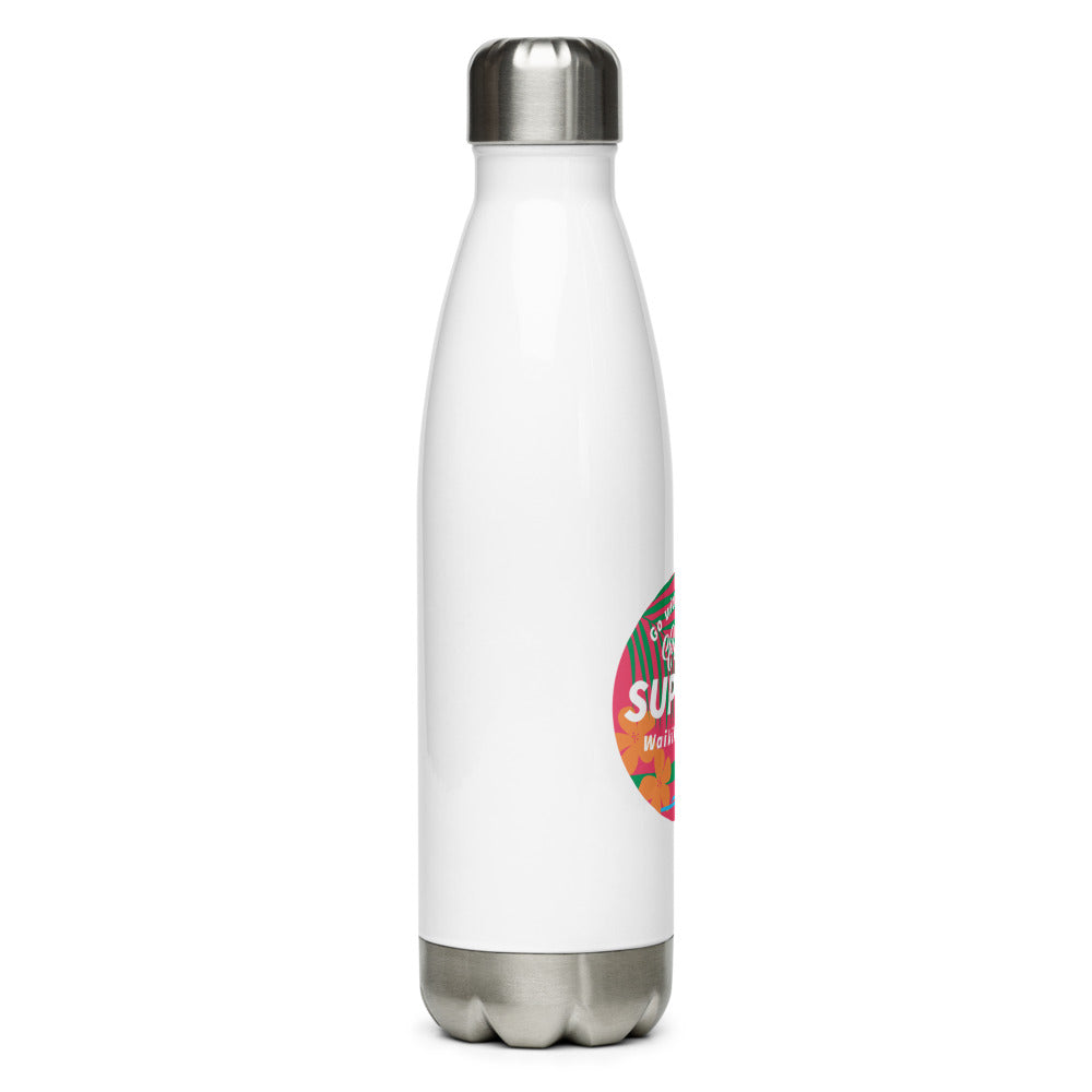 Coral SUP Yoga Stainless Steel Water Bottle
